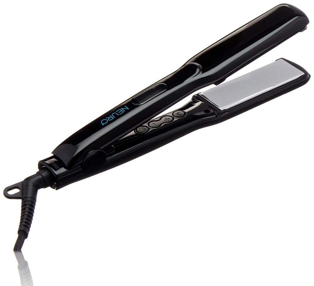 Neuro by Paul Mitchell Smooth Titanium Flat Iron, Adjustable Heat Settings, For Advanced Smoothing + Straightening